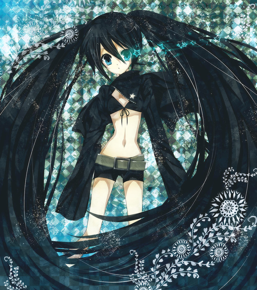 black rock shooter (black rock shooter) drawn by hayata_aya