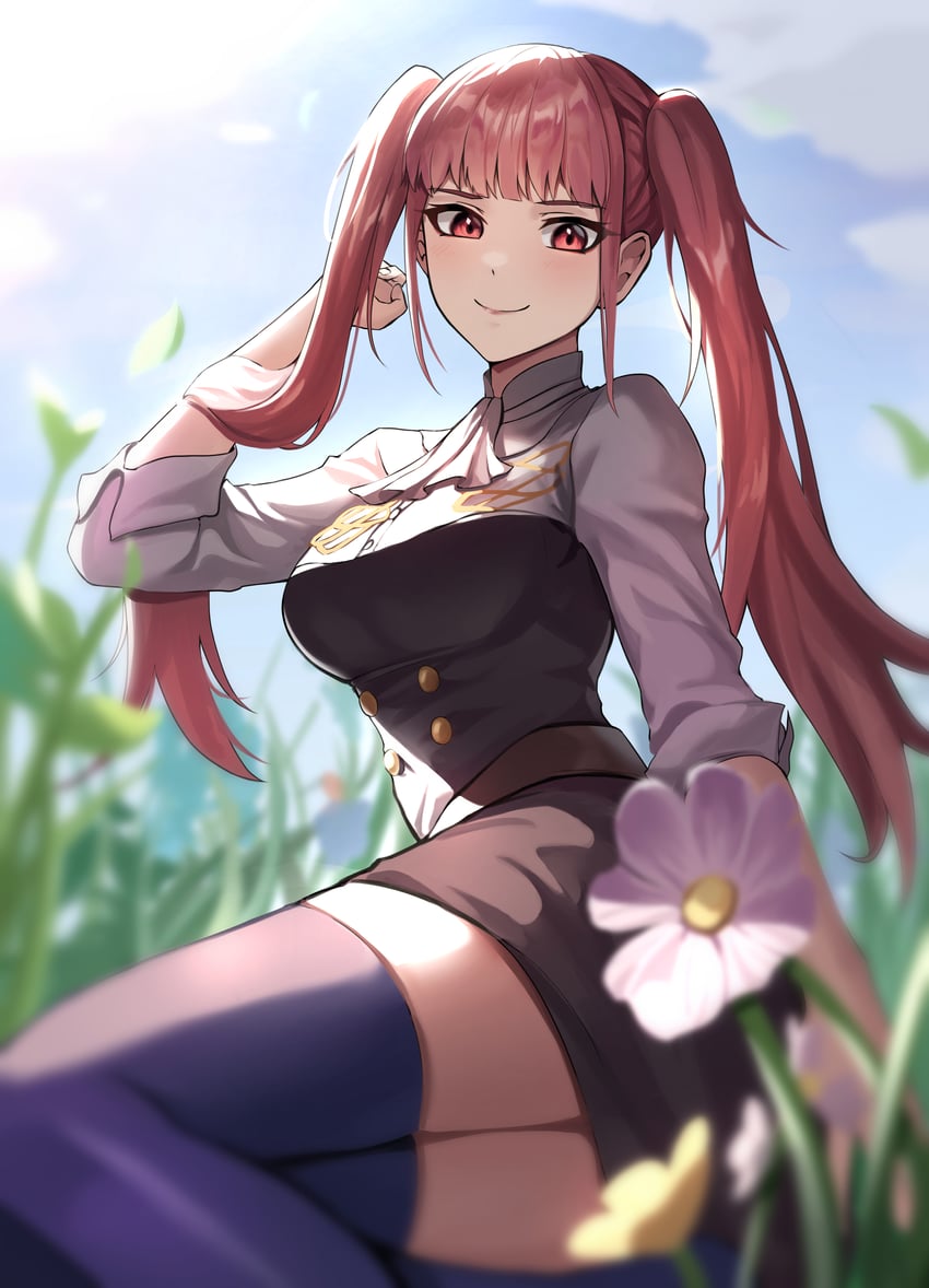 hilda valentine goneril (fire emblem and 1 more) drawn by afri