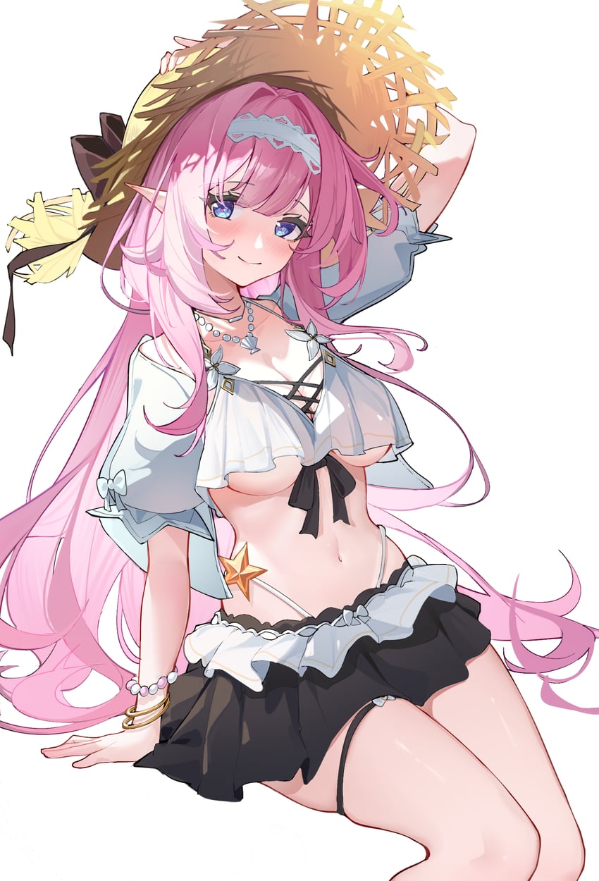 elysia (honkai and 1 more) drawn by ningmeng_jing_jing_jing_jing