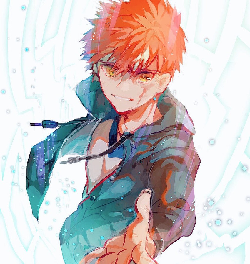 emiya shirou (fate and 1 more) drawn by poipoiaka