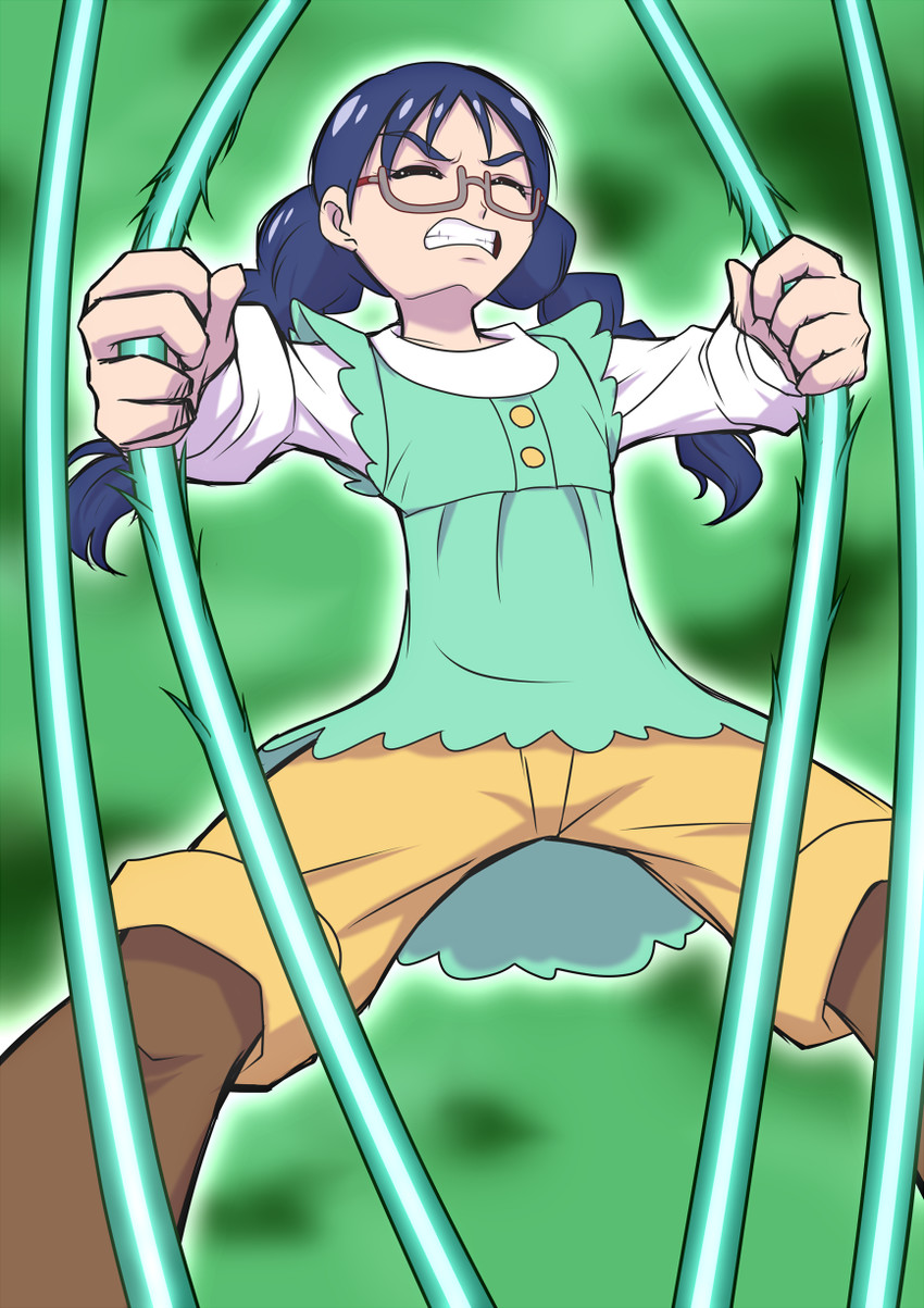 nanase yui (precure and 2 more) drawn by dengeki_gx
