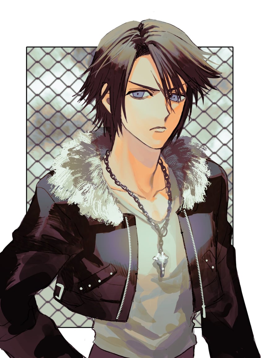 squall leonhart (final fantasy and 1 more) drawn by tdmmt_r