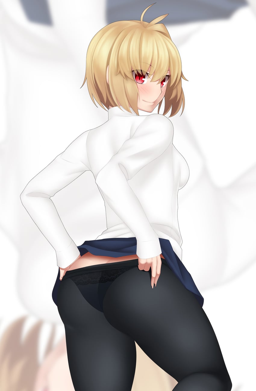 arcueid brunestud (tsukihime and 2 more) drawn by hervi and hervi_1