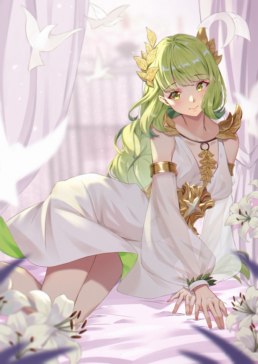 flora (afk and 1 more) drawn by calder_(pixiv3698273)