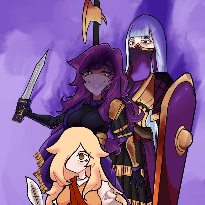 legate, praetorian, and varangian guard (original and 1 more) drawn by deathekid1