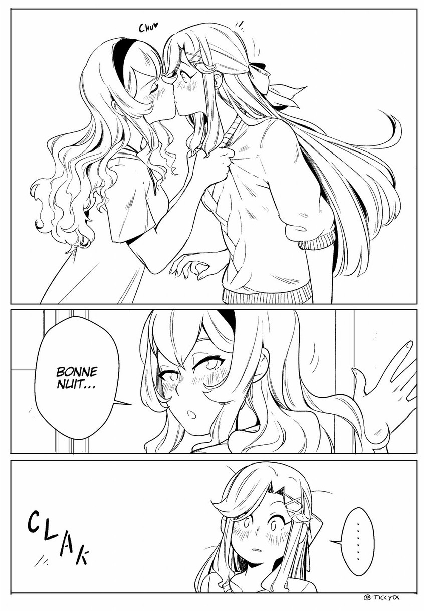 saijou claudine and tendou maya (shoujo kageki revue starlight) drawn by ticcy