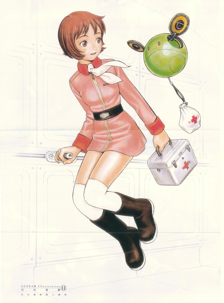haro and fraw bow (gundam and 1 more) drawn by murata_range
