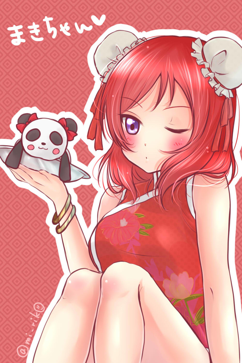 nishikino maki (love live! and 1 more) drawn by rinnnnnnnnnko30