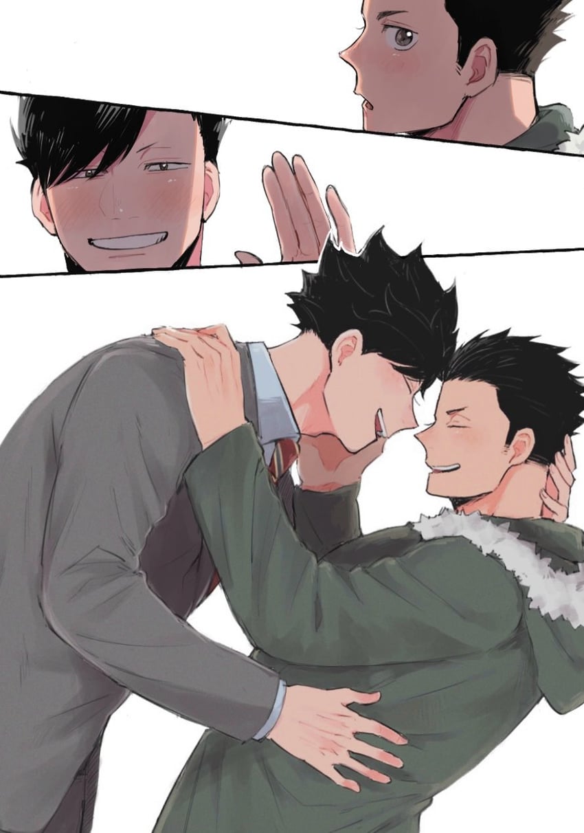 kuroo tetsurou and sawamura daichi (haikyuu!!) drawn by sev_s2