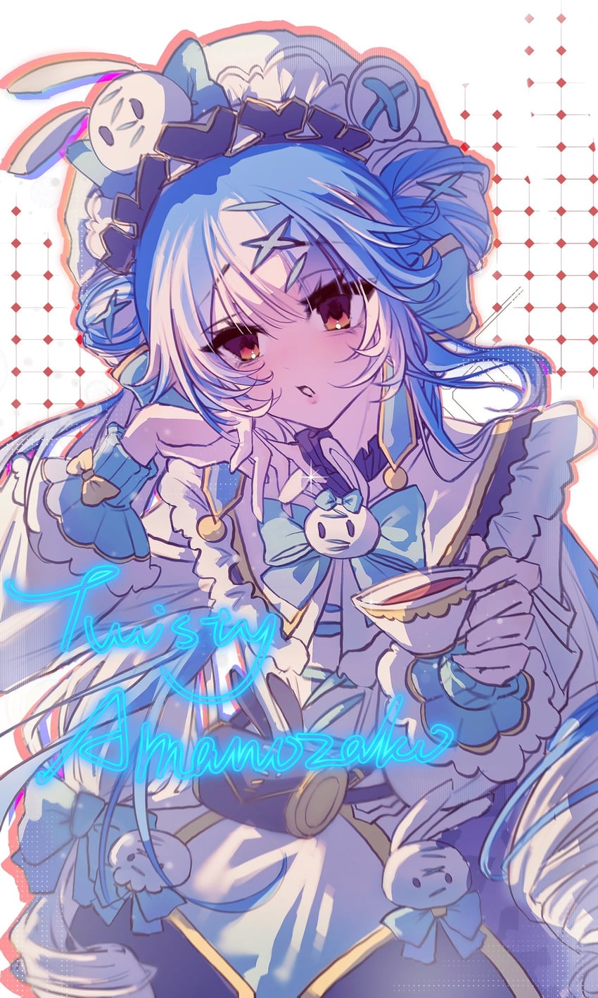 twisty amanozako (nijisanji and 1 more) drawn by salvia752478091