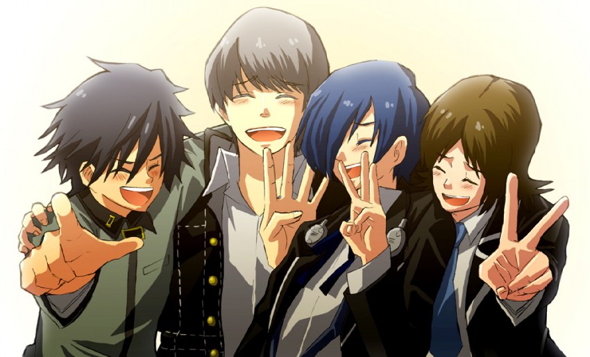 narukami yu, yuuki makoto, suou tatsuya, and toudou naoya (persona and 3 more)