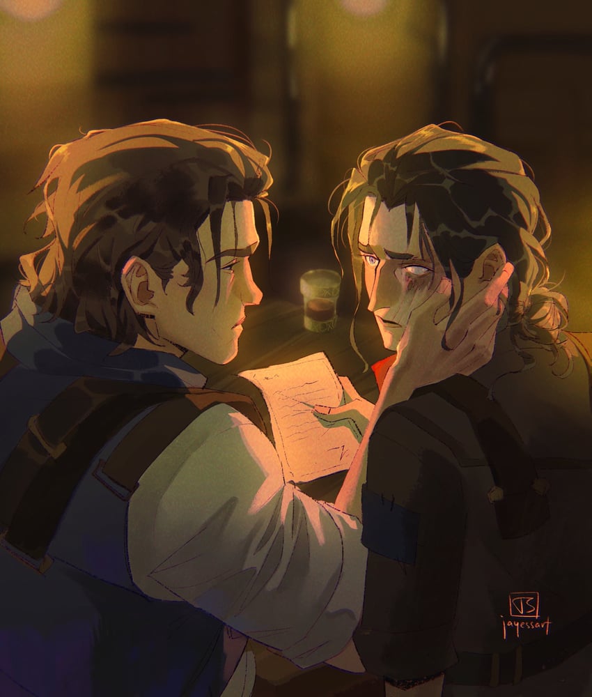 silco and vander (league of legends and 1 more) drawn by jayessart