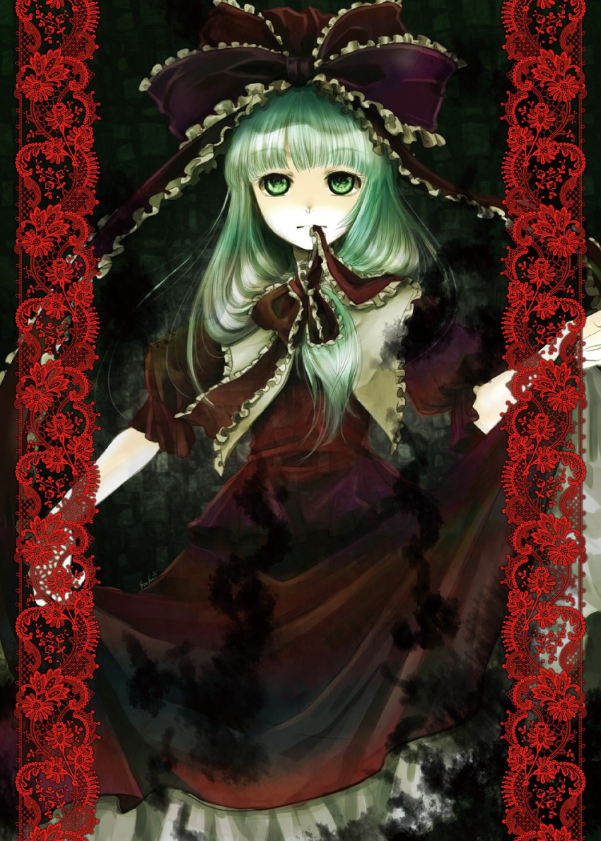 kagiyama hina (touhou) drawn by socha