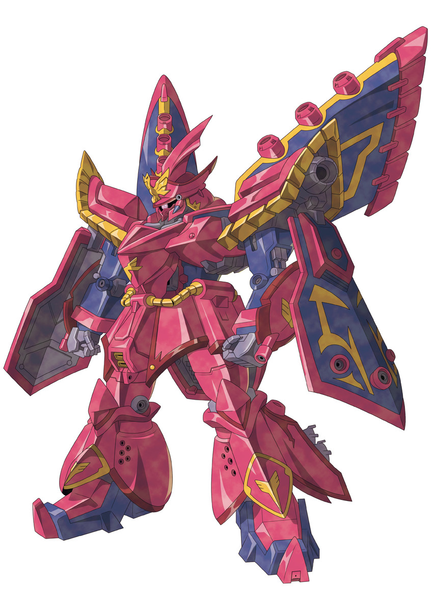 commander sazabi (gundam and 1 more) drawn by ibuki_sakura_(sgw_v07)
