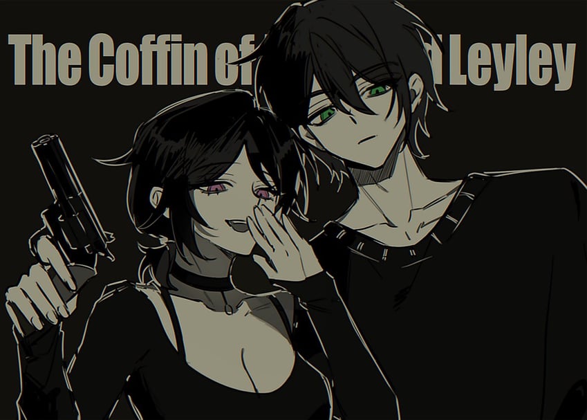 ashley graves and andrew graves (the coffin of andy and leyley) drawn by so2