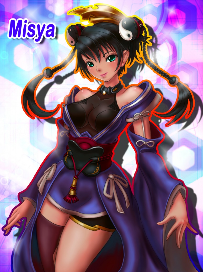 misha arsellec lune (ar tonelico and 1 more) drawn by boken_fantasy