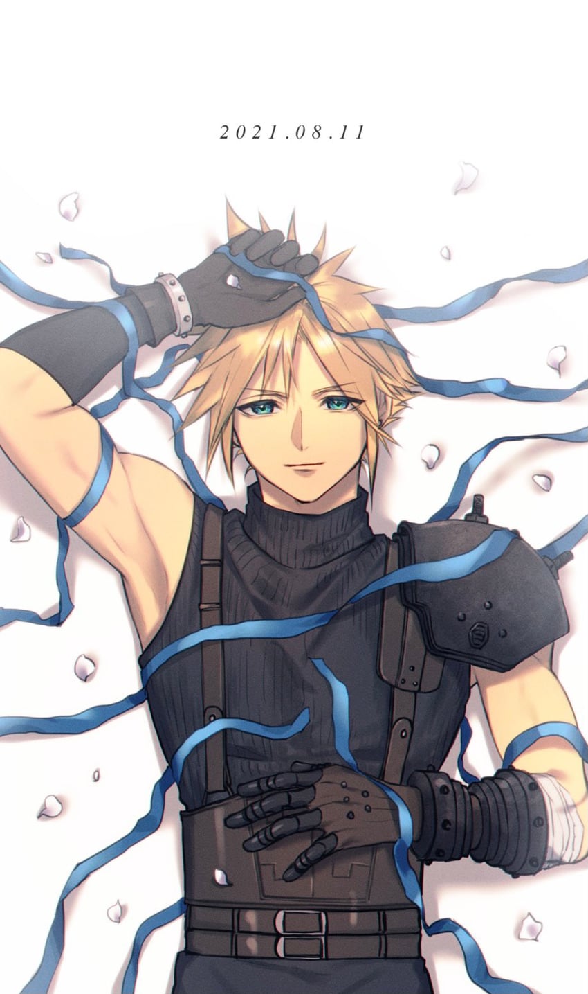 cloud strife (final fantasy and 1 more) drawn by ah_yoshimizu