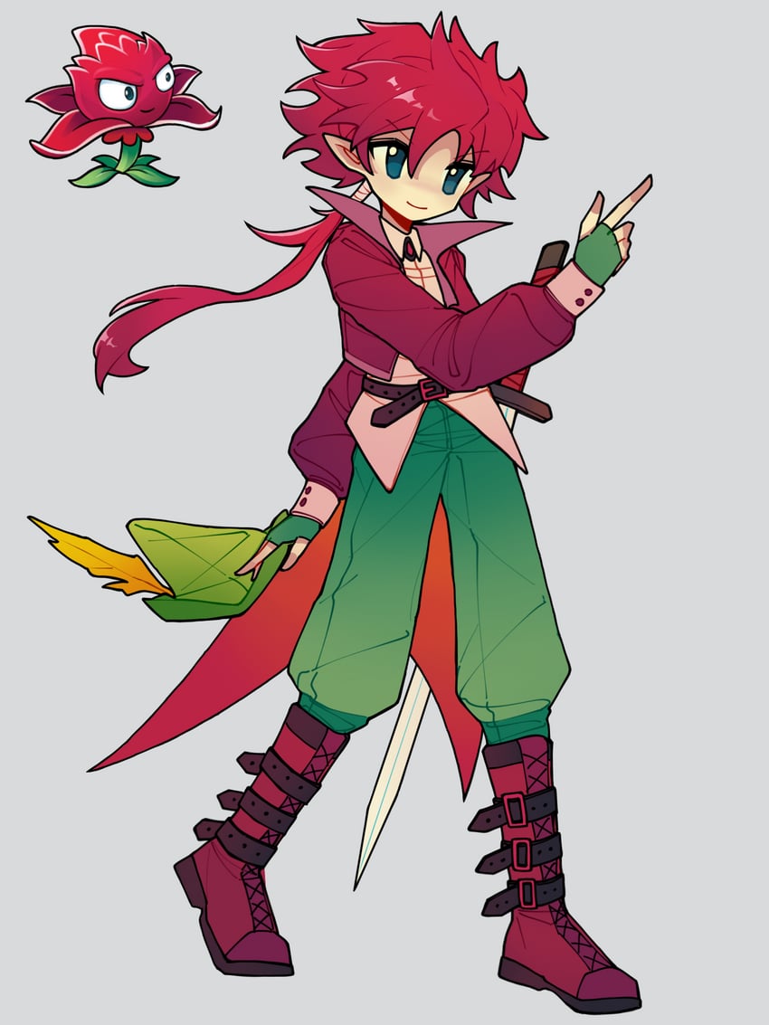 red stinger (plants vs. zombies and 1 more) drawn by ive0iv7307