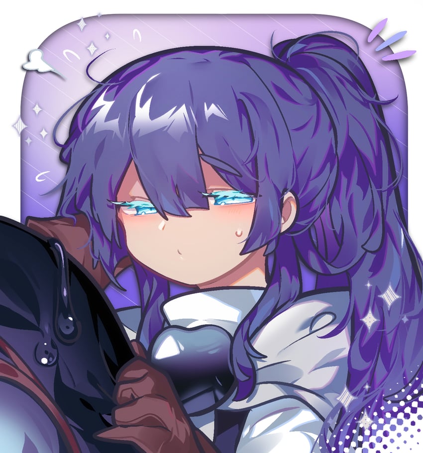 prune juice cookie (cookie run and 1 more) drawn by omoyu_(nakyu715)