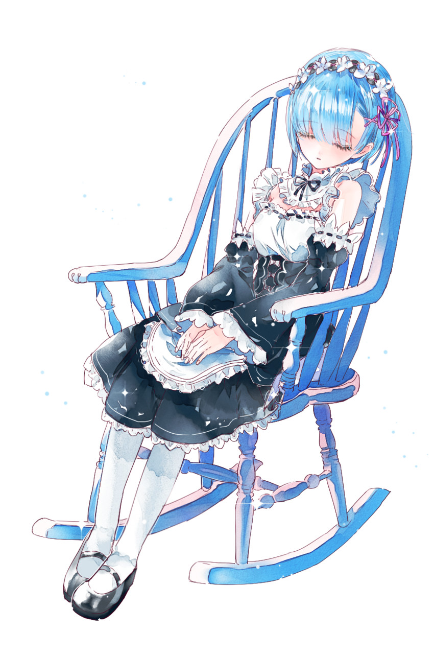 rem (re:zero kara hajimeru isekai seikatsu) drawn by ahma