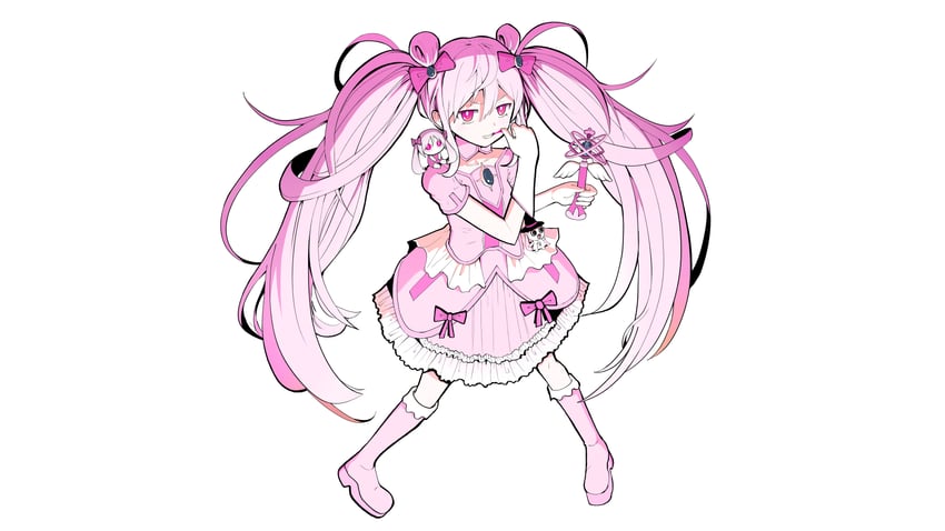 hatsune miku, aimaina, and doushite-chan (vocaloid and 1 more) drawn by pinocchio-p