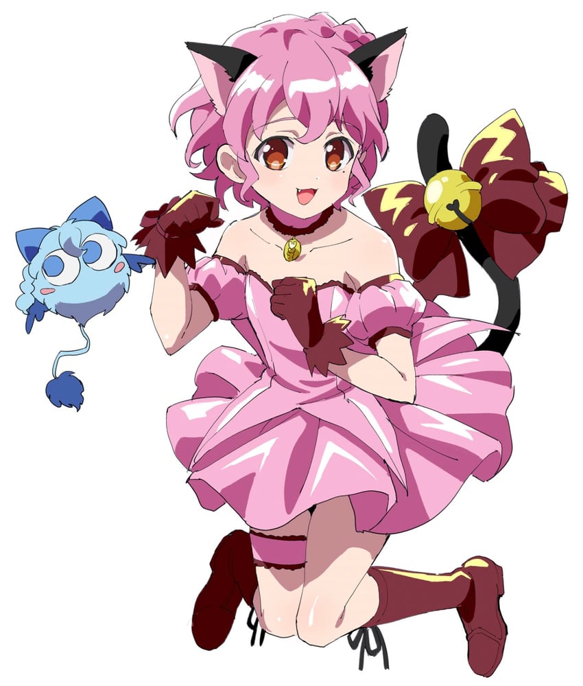 momomiya ichigo, reona west, dorothy west, mew ichigo, and masha (pretty series and 2 more) drawn by edamame_(buruburu)