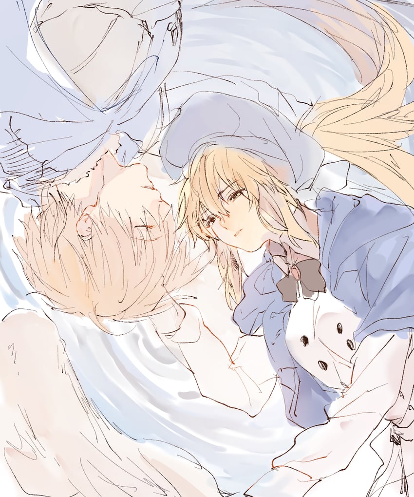 aesc and uther pendragon (fate and 1 more) drawn by yamo_27
