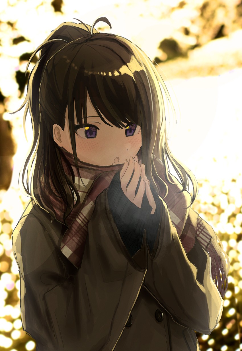 kazano hiori (idolmaster and 1 more) drawn by kuro_fjmy