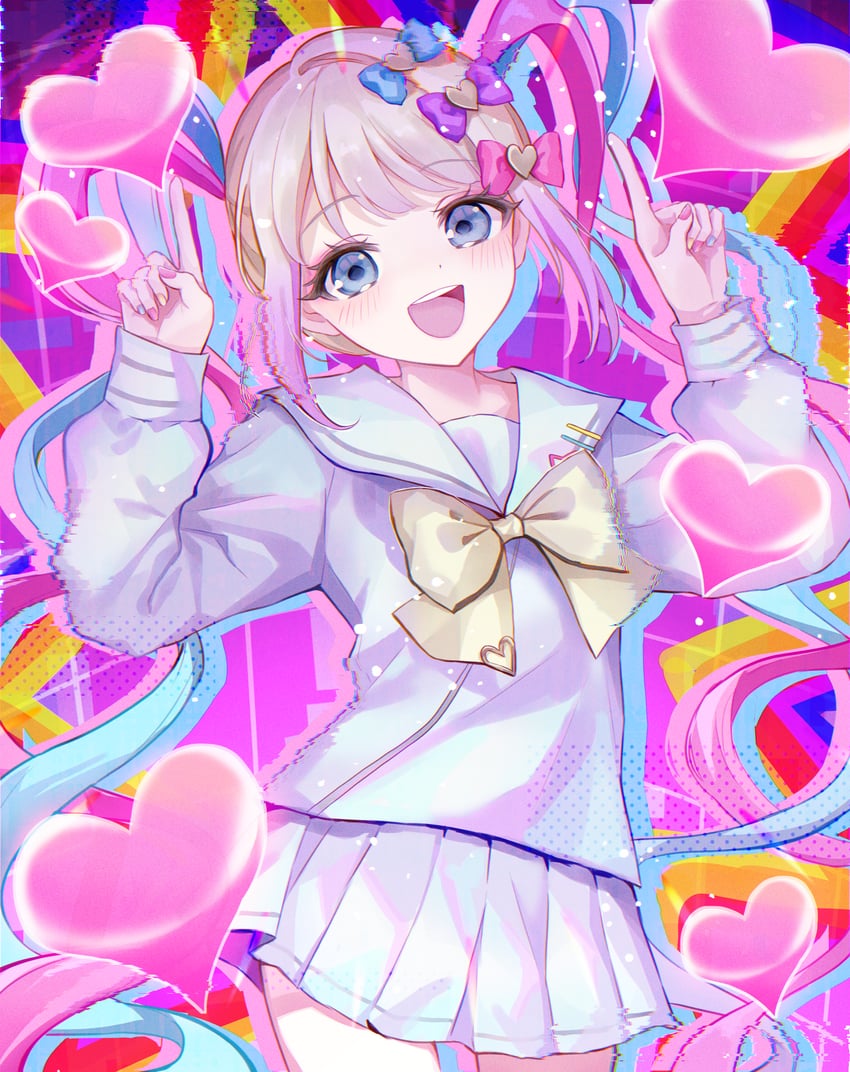 chouzetsusaikawa tenshi-chan (needy girl overdose and 1 more) drawn by merrybear
