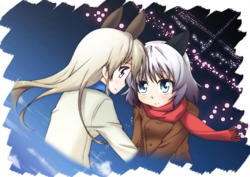sanya v. litvyak and eila ilmatar juutilainen (world witches series and 1 more) drawn by iamlsk