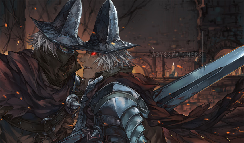 abyss watcher (dark souls and 1 more) drawn by dkaki
