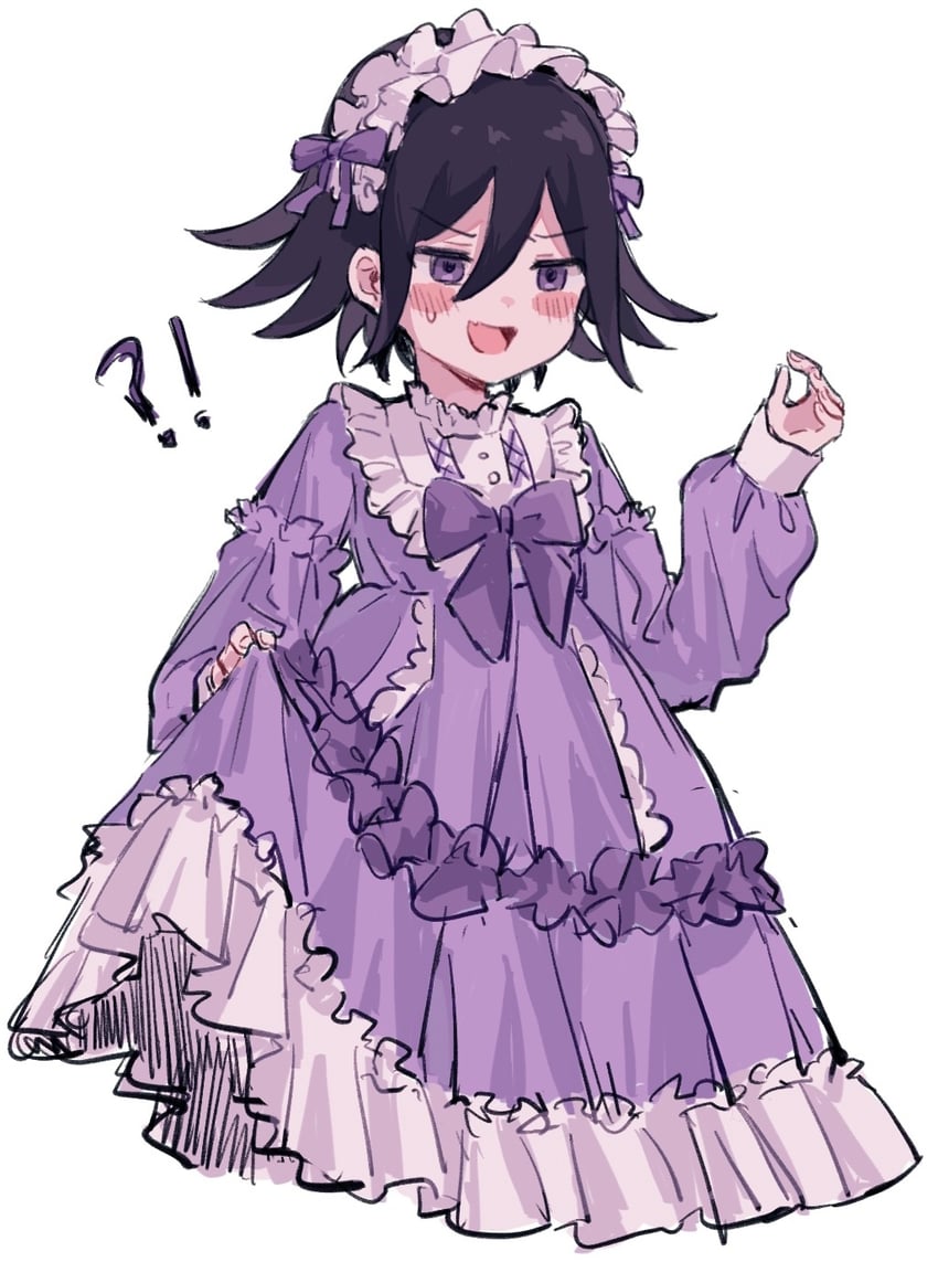 oma kokichi (danganronpa and 1 more) drawn by kitano_yukiusagi