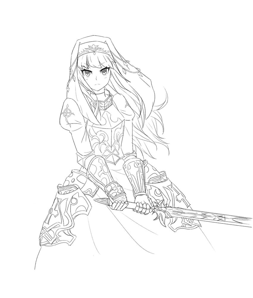 angelica (brown dust and 1 more) drawn by miniseonpung-gi