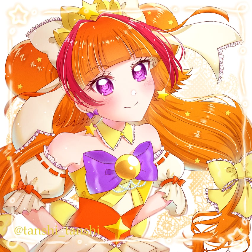 amanogawa kirara and cure twinkle (precure and 1 more) drawn by tanshi_tanshi