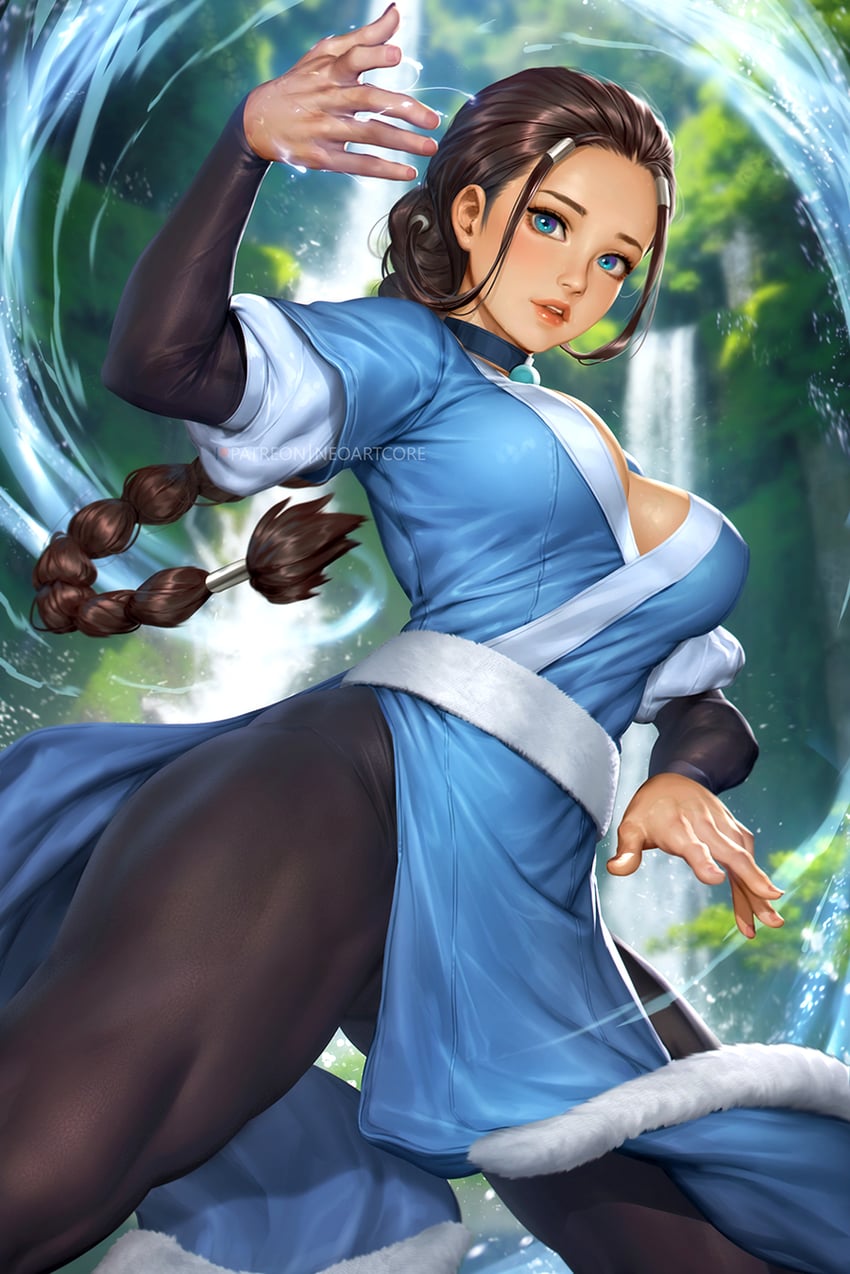 katara (avatar legends and 1 more) drawn by neoartcore