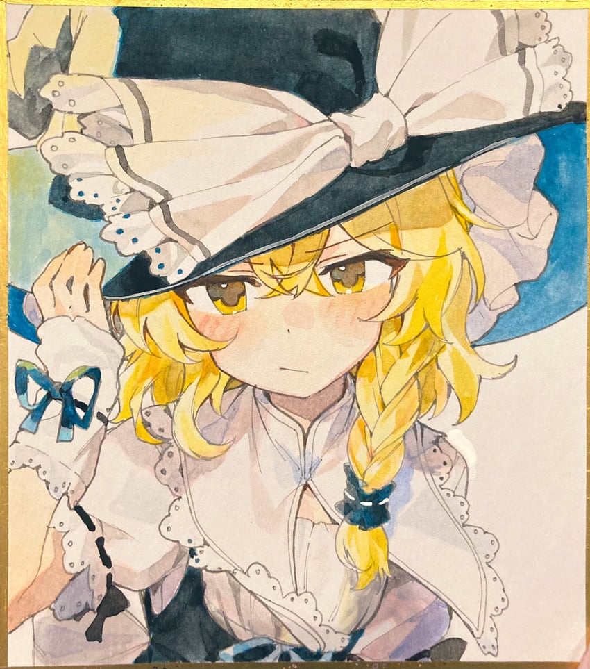 kirisame marisa (touhou and 1 more) drawn by jill_07km