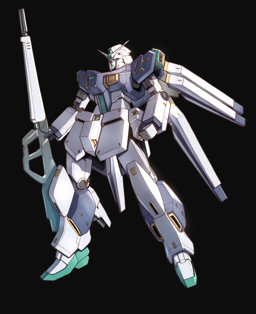 nu gundam mp type (gundam and 1 more) drawn by takahashi_masaki