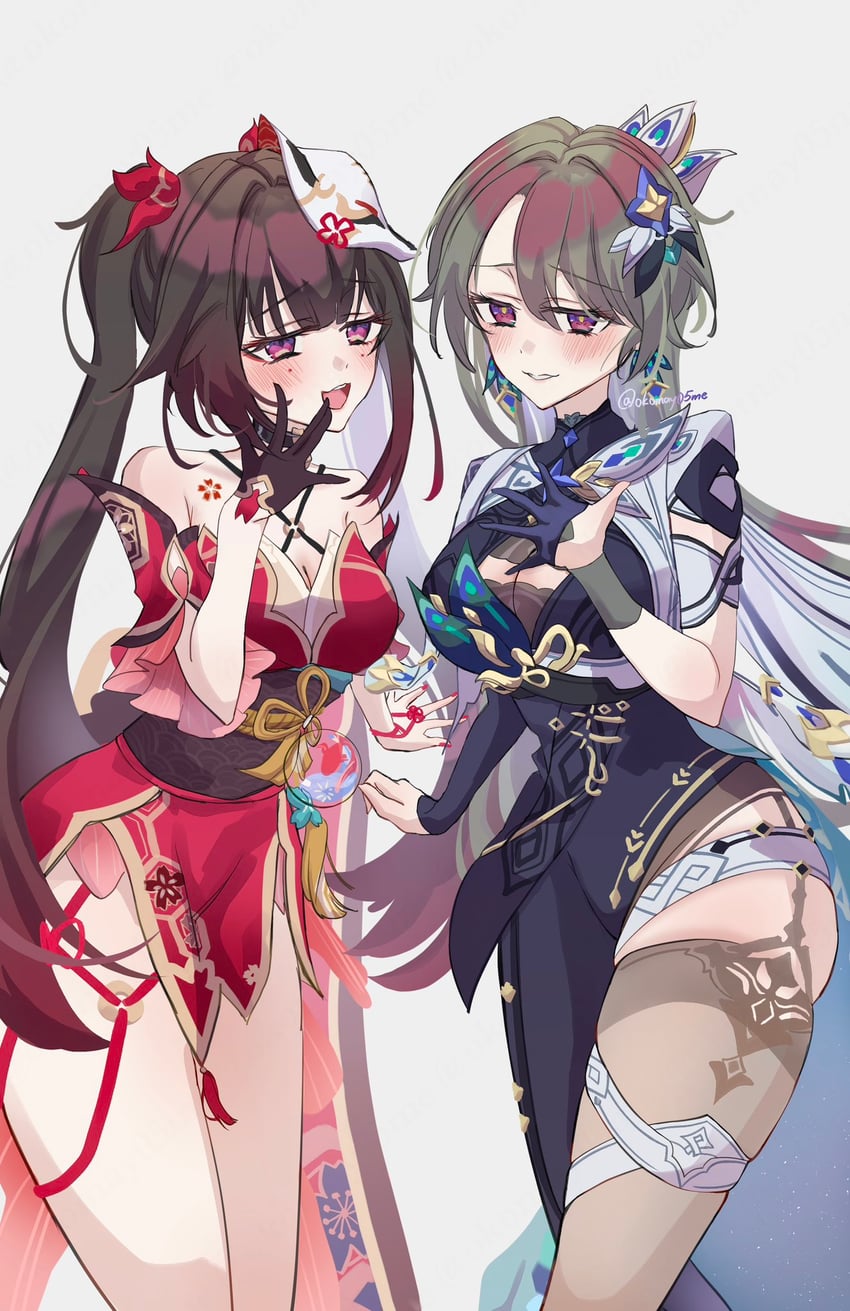 sparkle and vita (honkai and 2 more) drawn by komay_(okomay05me)