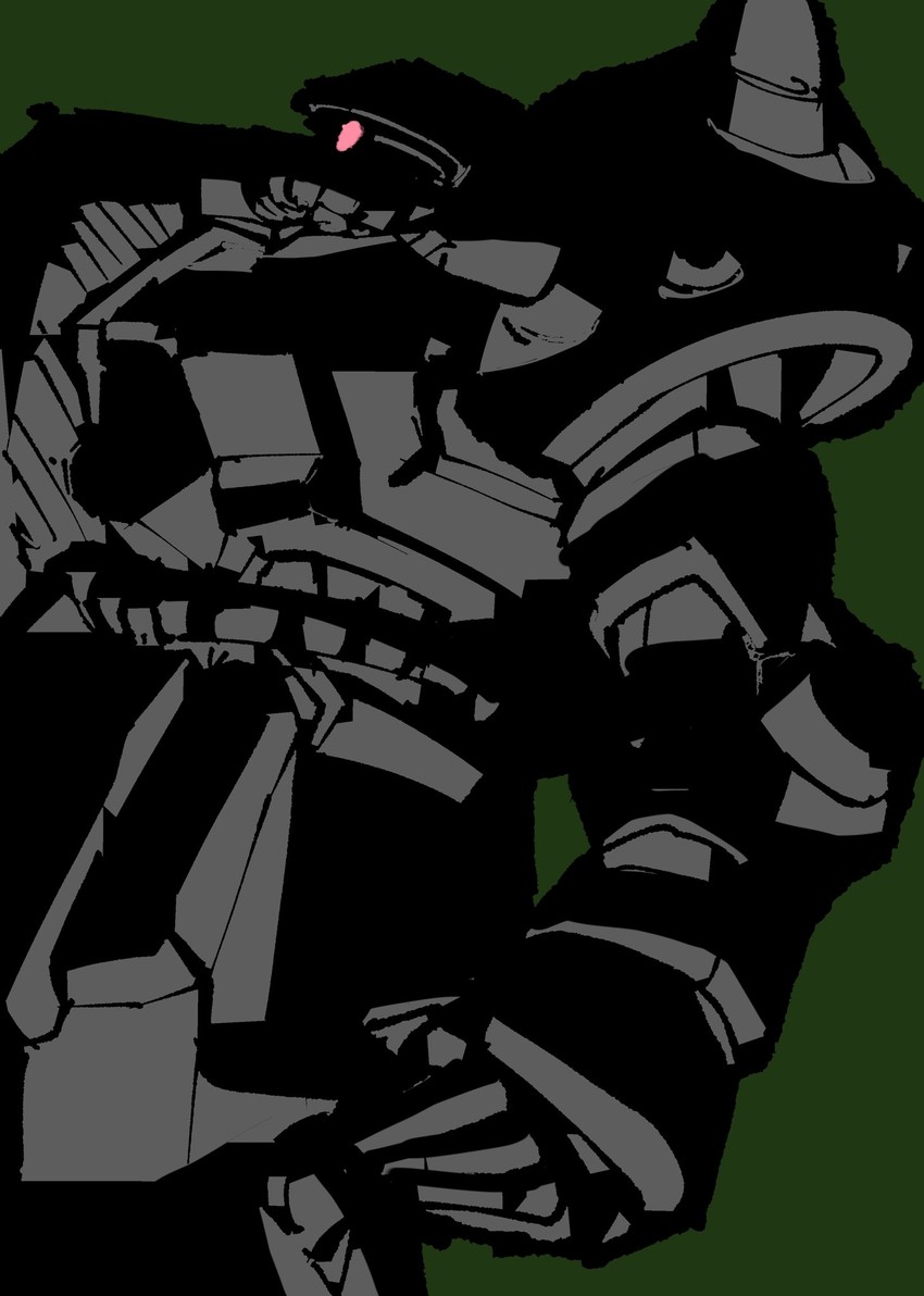 zaku ii fz kai (gundam and 1 more) drawn by kuroiwa_cookie