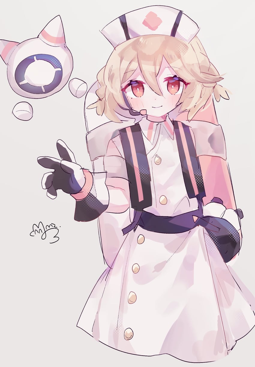 nurse robot type t (utau) drawn by sushiuma_m