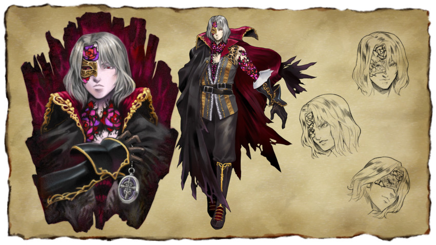 gebel (bloodstained: ritual of the night) drawn by natsume_yuji