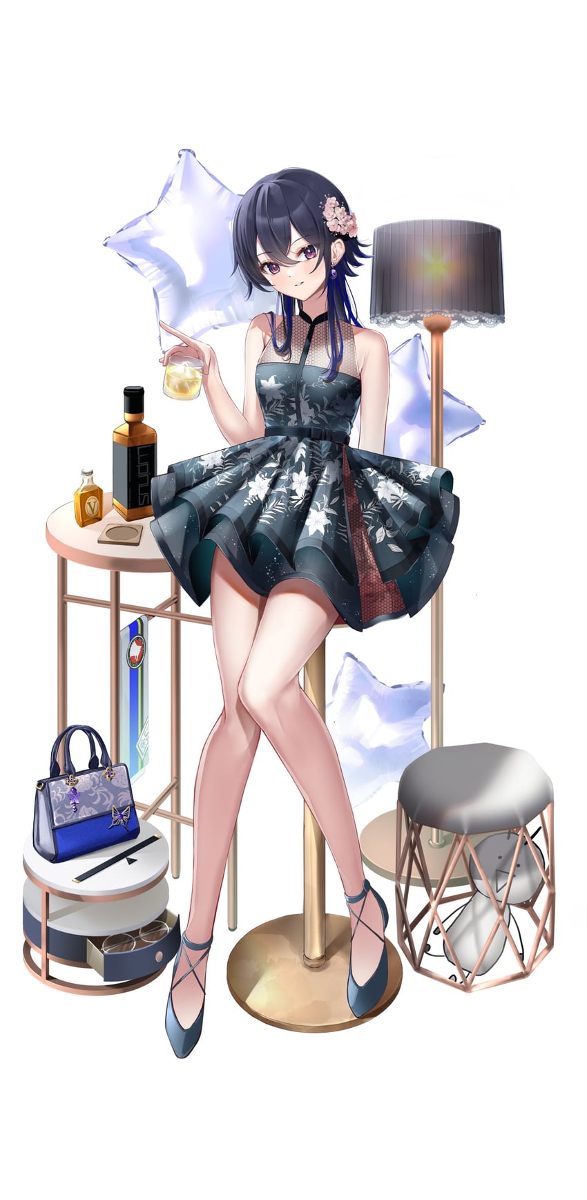 ichinose uruha (vspo! and 1 more) drawn by horo_27