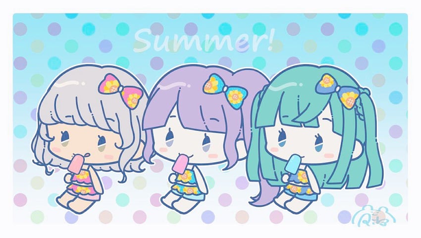 manaka non, tsukikawa chili, and taiyo pepper (pretty series and 1 more) drawn by rin_(ikura_meshi)