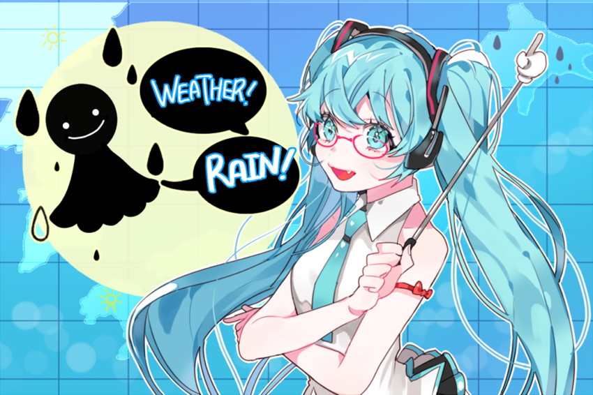 hatsune miku (vocaloid and 1 more) drawn by piyo_(ppotatto)