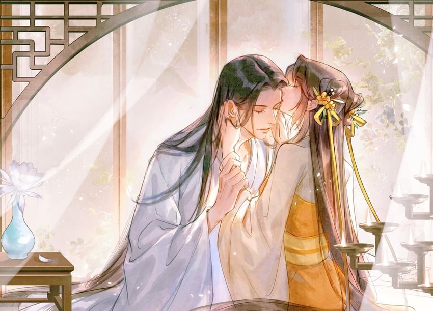 lu zhiyao and li ruoshui (gonglue bing jiao nan pei de zhengque fangfa) drawn by zhehua_huan_jiu