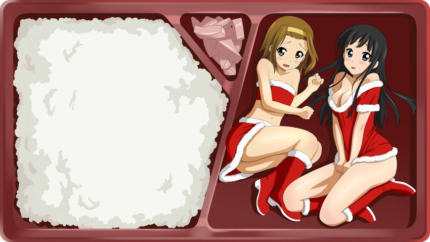 akiyama mio and tainaka ritsu (k-on! and 1 more) drawn by doutanuki