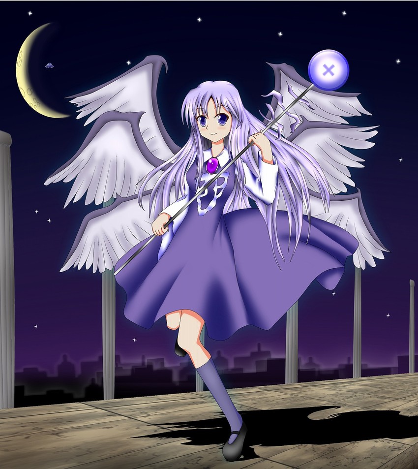 sariel (touhou and 1 more) drawn by korumoran