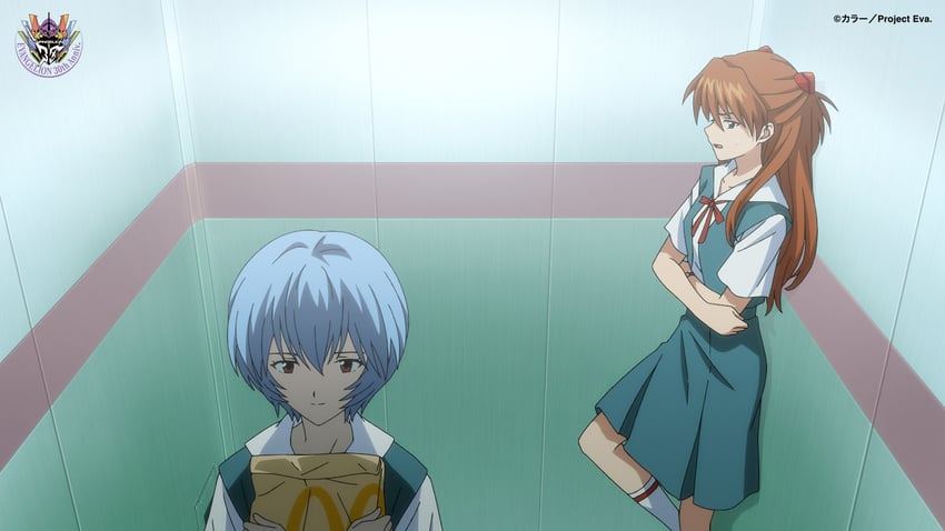 souryuu asuka langley and ayanami rei (neon genesis evangelion and 1 more)