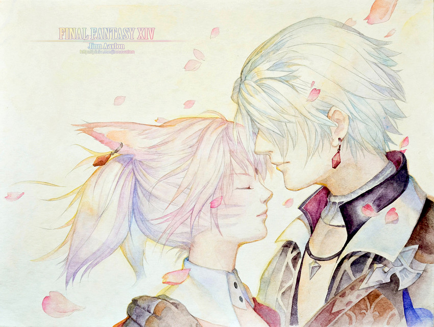 warrior of light (final fantasy and 1 more) drawn by saintluthien