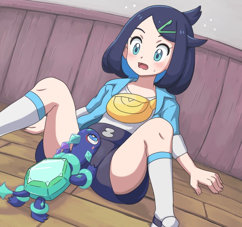 liko and terapagos (pokemon and 1 more) drawn by takamame